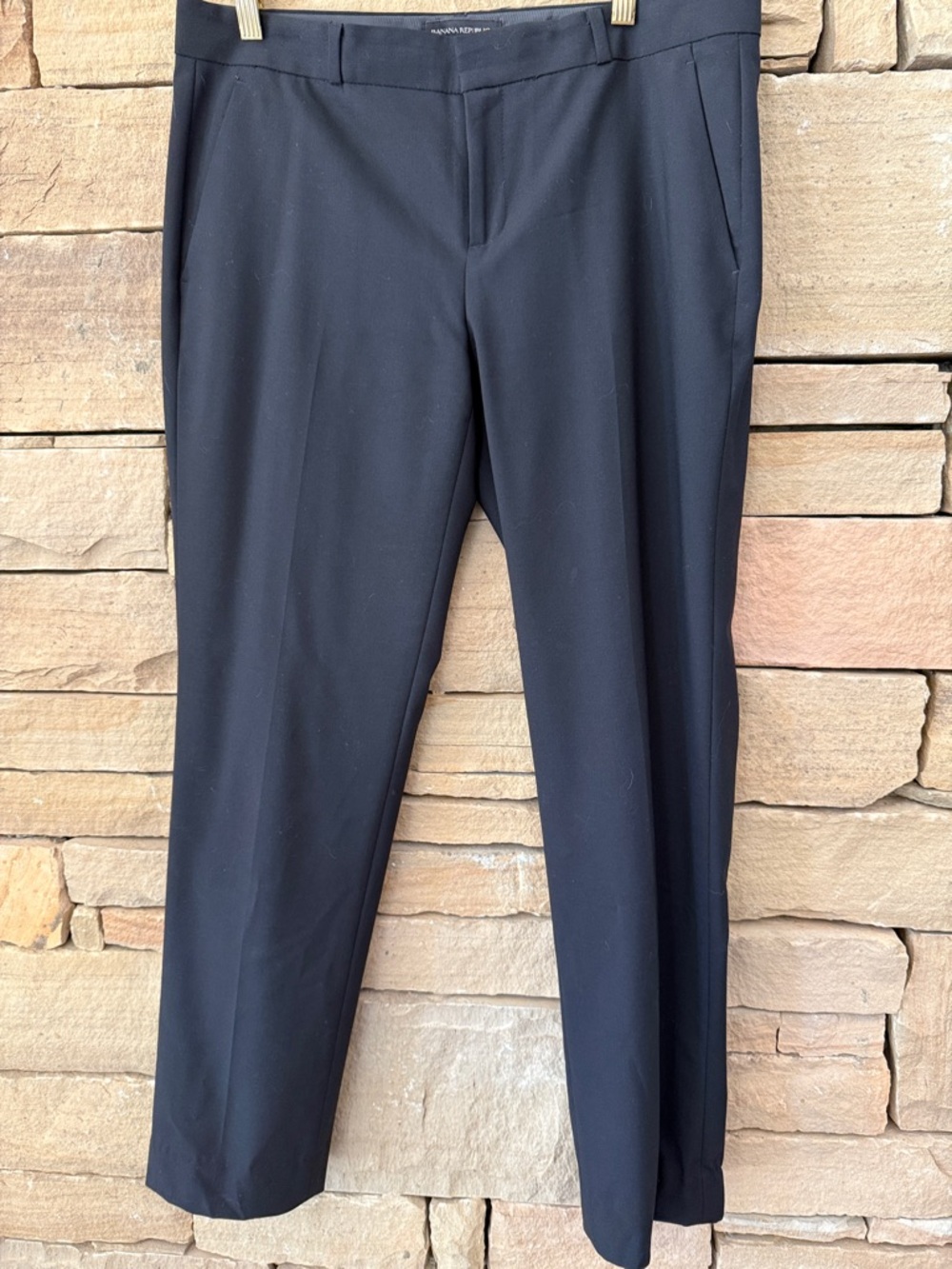 Banana Republic ‘Avery’ Womens Black Tailored Dress Pants. Fall Office Essential